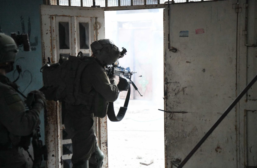  IDF troops operating in Rafah, May 18, 2024. (credit: IDF SPOKESPERSON'S UNIT)