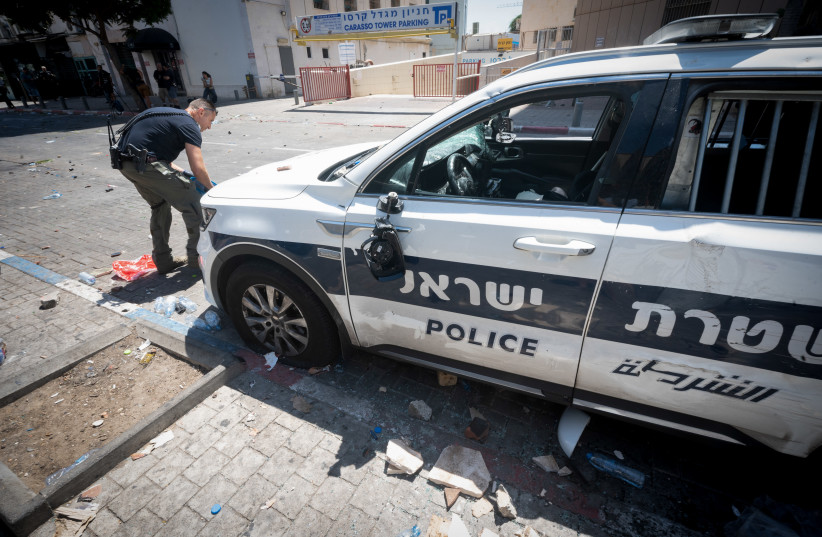  Israel Police in south Tel Aviv, September 2, 2023.  (credit: Omer Fichman/Flash90)