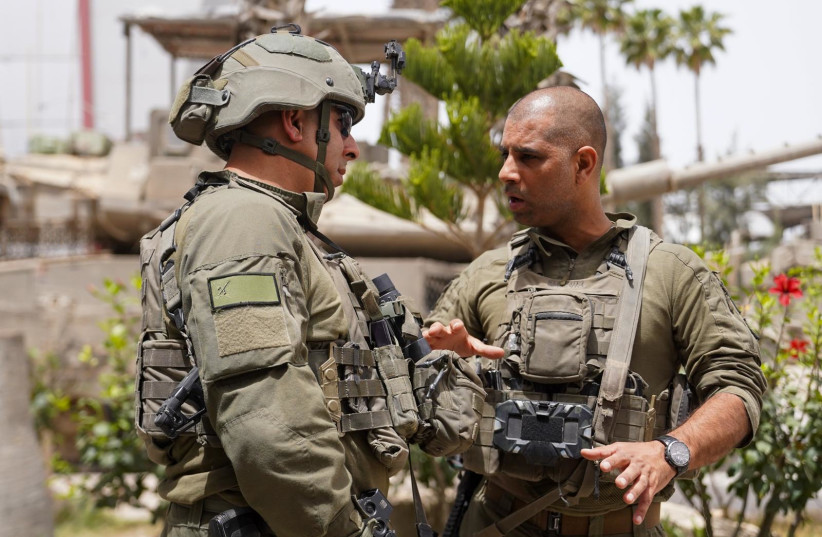  IDF soldiers operate in the Gaza Strip, May 20, 2024 (credit: IDF SPOKESPERSON'S UNIT)