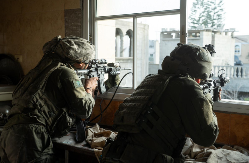  IDF troops operate in the Gaza Strip. May 27, 2024. (credit: IDF SPOKESPERSON'S UNIT)
