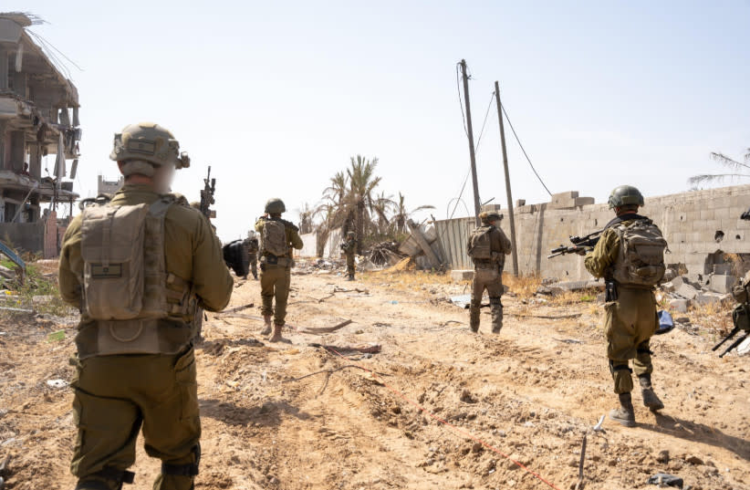 Tropas de las FDI operan en la Franja de Gaza. 27 de mayo de 2024