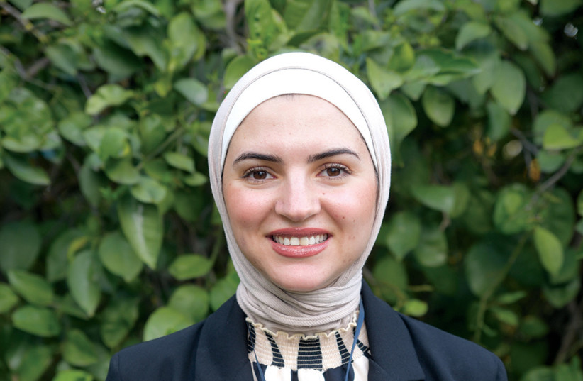  SIHAM MOHSEN, co-manager of the Jerusalem branch: ‘Our work in the cooperative is amazing, and its importance is very high for the women from east Jerusalem and from all over the country in general.’ (credit: On Ziv)