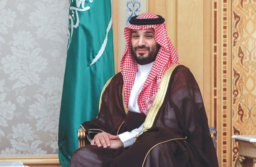  ‘INTERACTIONS AND business cooperation between Israel and Saudi Arabia are slowly rising above the radar,’ Ofir told the ‘Post.’ Saudi Crown Prince Mohammed bin Salman has been more receptive to normalizing relations with Israel than previous Saudi leaders. (credit: REUTERS)