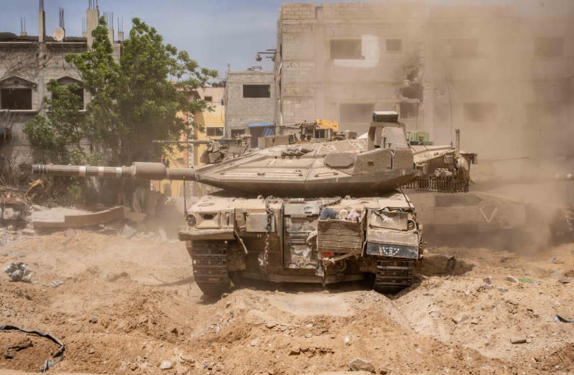  Las IDF operan en la Franja de Gaza. 31 de mayo de 2024. (credit: IDF SPOKESPERSON UNIT)