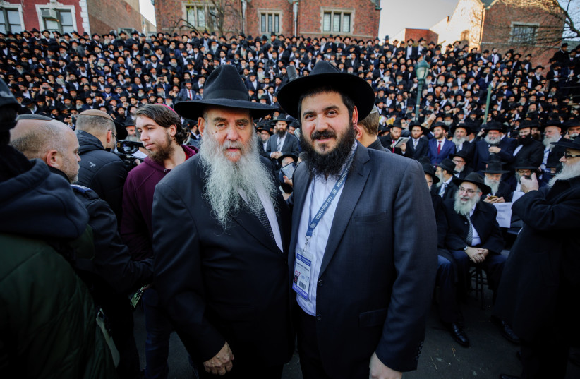  Rabbi Moshe Kotlarsky, Chabad Leader and Global Jewish Ambassador (left) (credit: CHABAD)