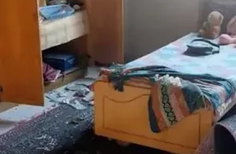  The room in the apartment where former hostage Noa Argamani was held hostage in the Gaza Strip.  (credit: walla!)