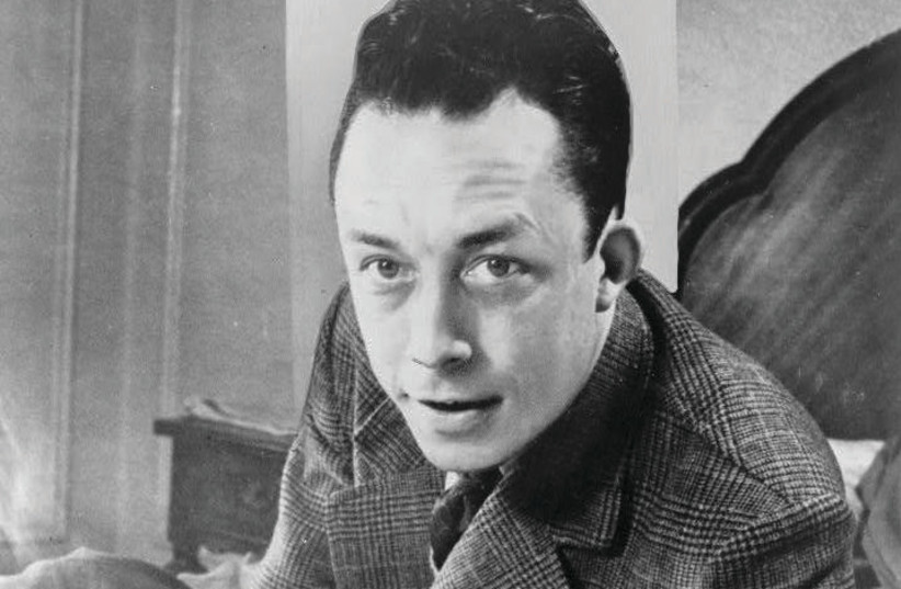  CAMUS, SEEN upon winning the Nobel Prize for Literature, 1957 (credit: Wikimedia Commons)