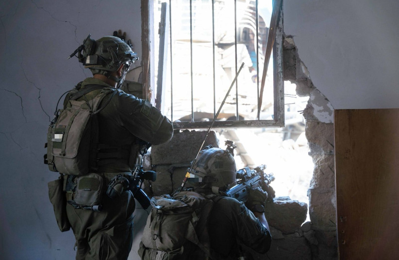  IDF operating in Gaza Strip on June 21, 2024 (credit: IDF SPOKESMAN’S UNIT)