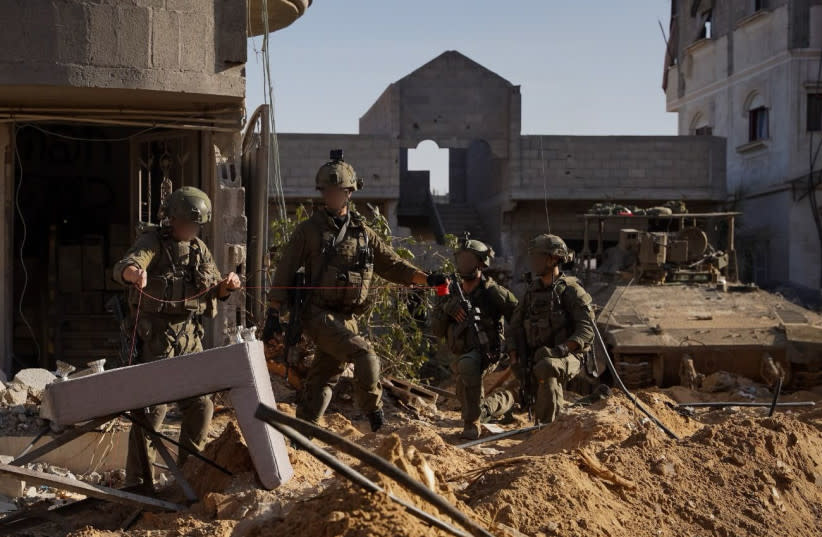  Fuerzas israelíes operan en la Franja de Gaza, 24 de enero de 2023  (credit: IDF SPOKESPERSON'S UNIT)