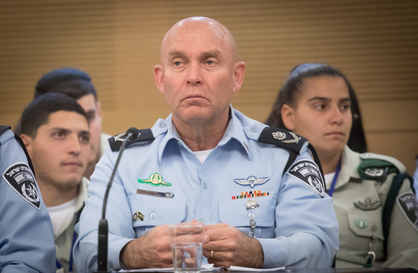  Avshalom Peled attends a recognition day for Israeli police at the Israeli Knesset on February 05, 2018. (credit: MIRIAM ALSTER/FLASH90)