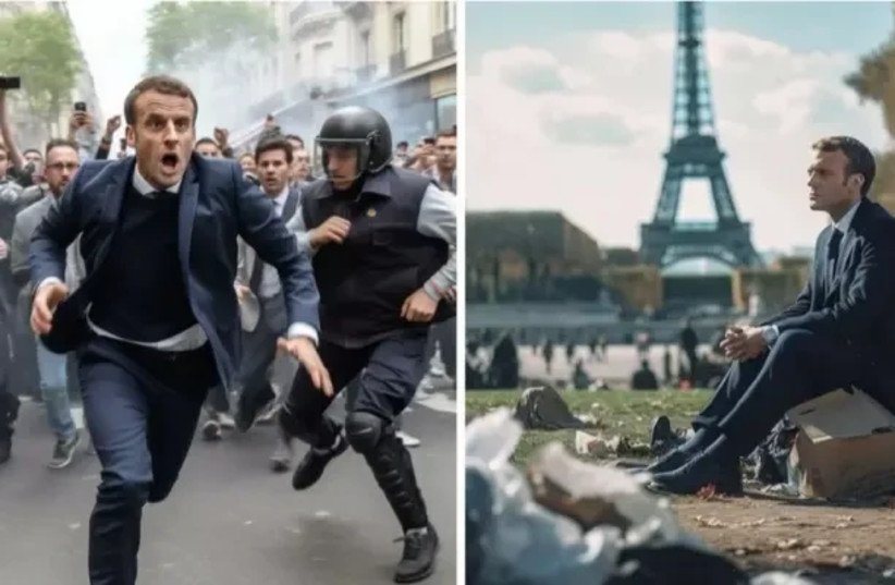 AI generated Images can demonize anyone.