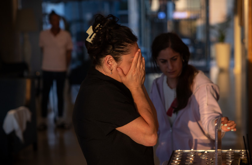 Women light the shabbat candles, in Tel Aviv, on June 20, 2025