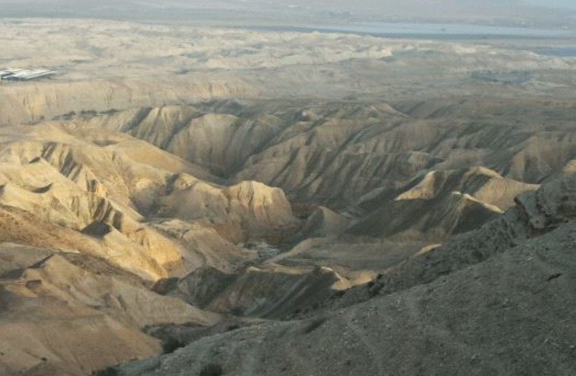 A view of the Jordan Valley near Jericho