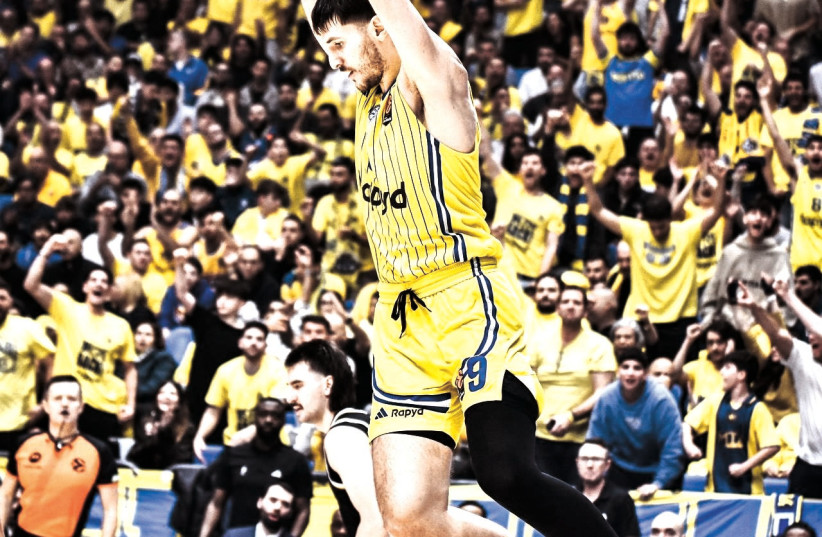 ROMAN SORKIN has continued his rise as an anchor of Maccabi Tel Aviv, scoring 26 points this week during the club’s victorious, long-awaited Euroleague homecoming.