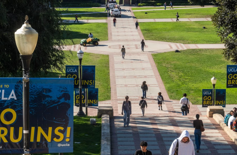 The UCLA campus seen Nov. 19, 2025.