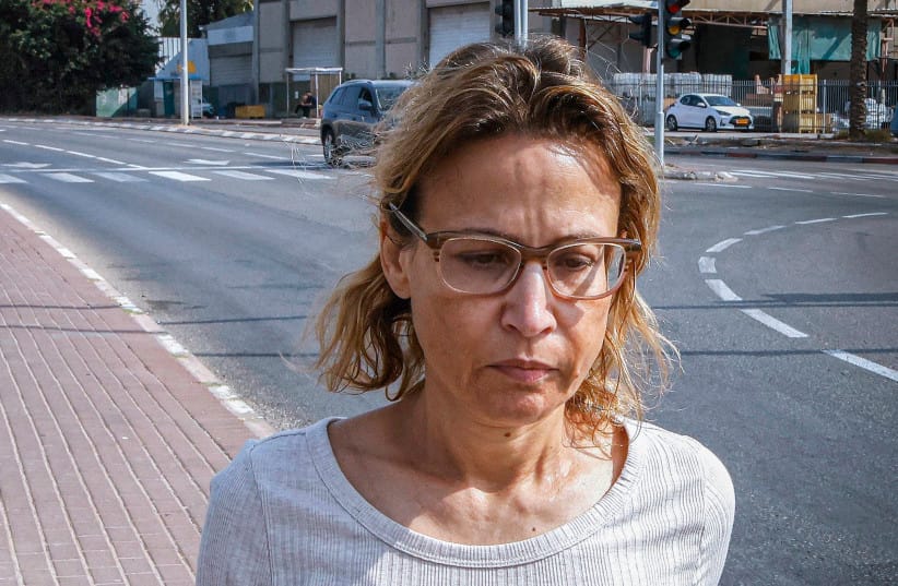 Former IDF Military Advocate-General Yifat Tomer-Yerushalmi is released to house arrest outside the Neve Tirtza Women’s Prison in Ramle, November 7, 2025