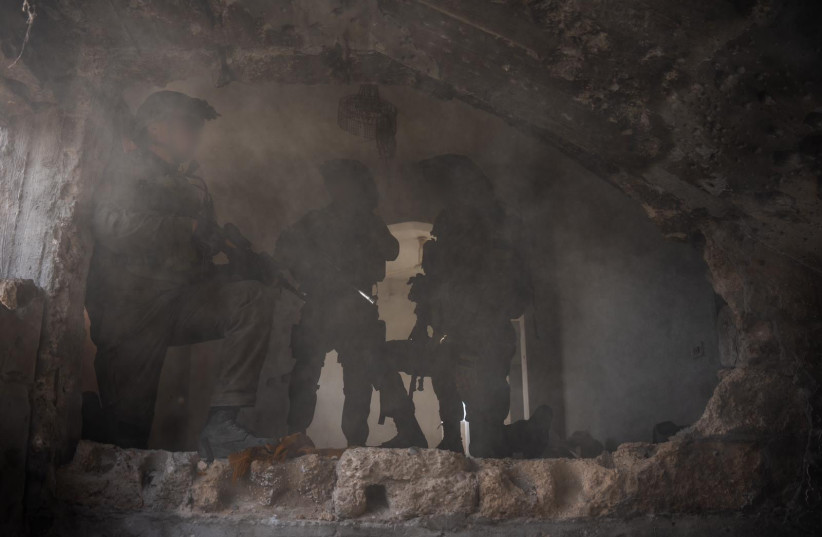 Soldiers from the IDF's 3rd Alexandroni Brigade, under the 252nd Division, operate to retrieve the remains of St.-Sgt.-Maj. Ran Gvili from northern Gaza in January, published on February 9, 2026.