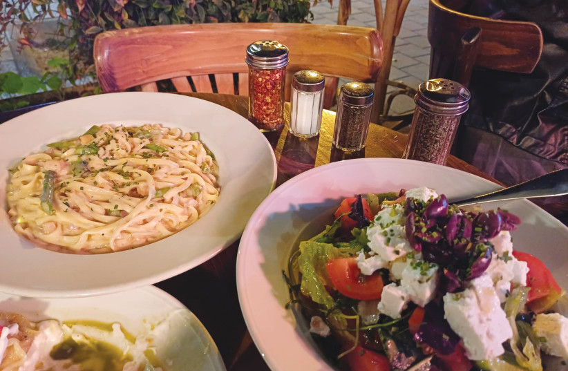HaPizza, on Tel Aviv’s lively Bograshov Street, has been serving its namesake dish for 20 years in an unassuming but very tasty manner.