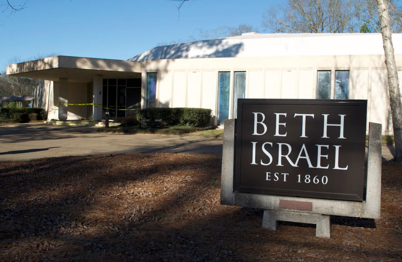 Beth Israel Congregation in Jackson, Mississippi, on Jan. 16, 2025.