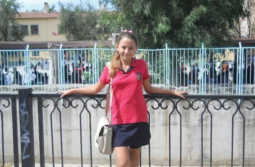 TURKU AVCI in Turkey during her primary school days.