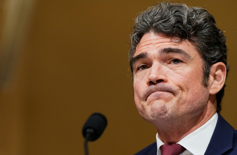 National Counterterrorism Center Director Joseph Kent attends a House Homeland Security hearing entitled ''Worldwide Threats to the Homeland,'' on Capitol Hill in Washington, DC, US December 11, 2025.