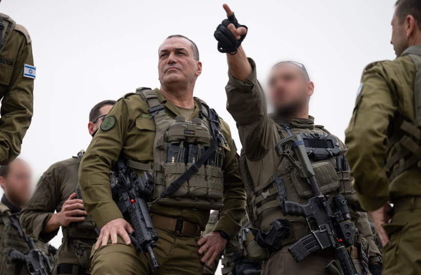 IDF Chief of Staff Lt.-Gen. Eyal Zamir visits Central Command soldiers on March 17, 2026.