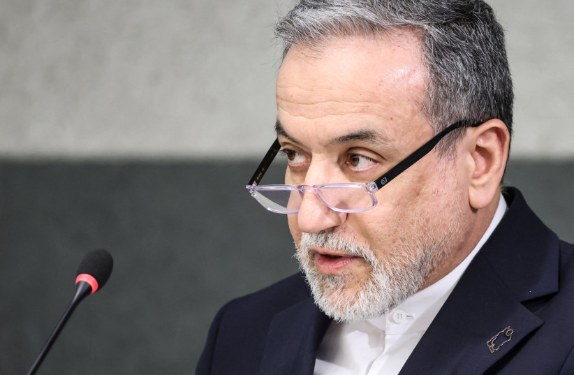 Iran's Foreign Minister Abbas Araghchi addresses a special session of the Conference on Disarmament at the United Nations, aside of U.S.-Iran talks in Geneva, Switzerland, February 17, 2026.