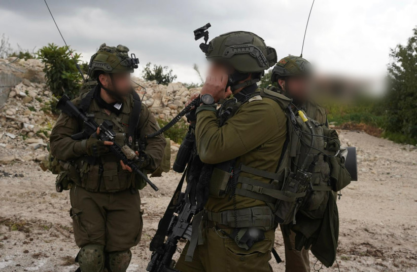 IDF troops from the 226th Brigade during targeted ground operations in southern Lebanon.