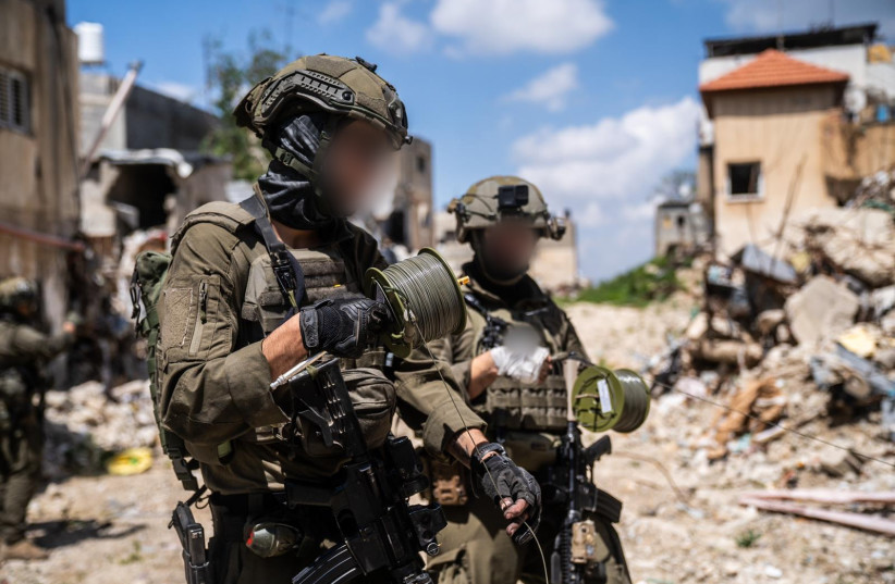 IDF soldiers operating in the West Bank, April 12, 2026.