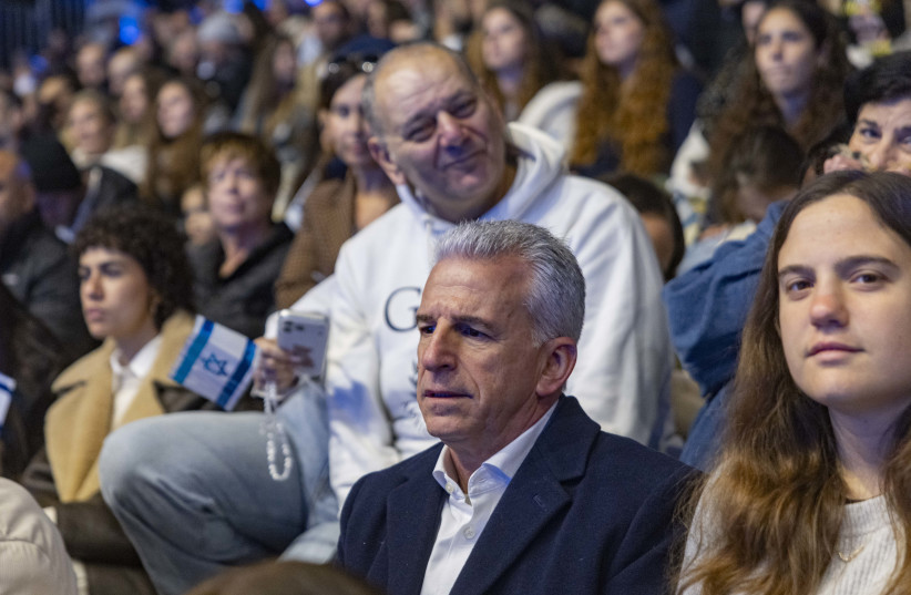 Mossad Director David Barnea attends the 78th anniversary Independence Day ceremony, held at Mount Herzl, Jerusalem, on April 21, 2026.