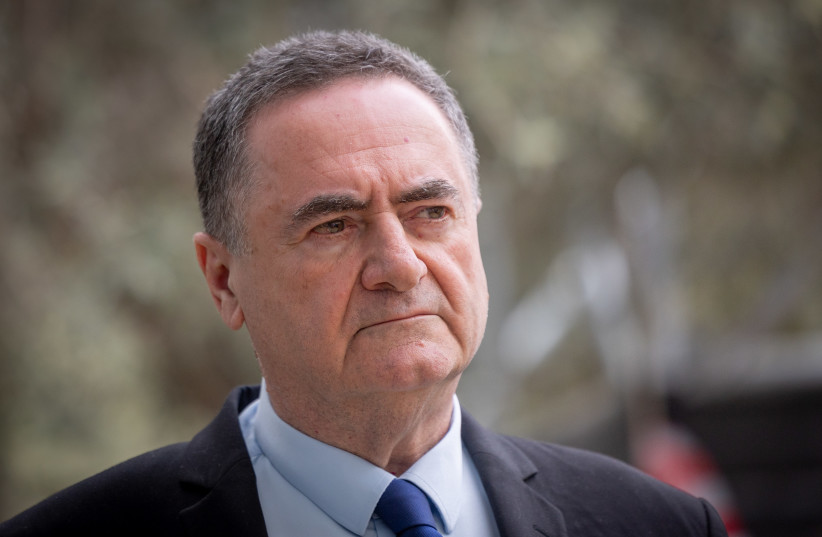 Defense Minister Israel Katz pictured in Jerusalem on April 20, 2026.