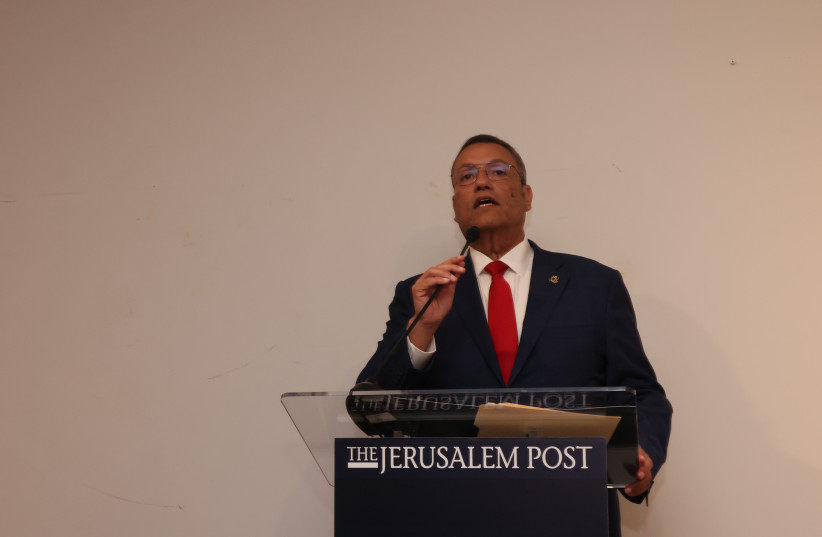 Mayor of Jerusalem Moshe Lion speaks at the Jerusalem Post's annual conference, New York City, US, June 1, 2026