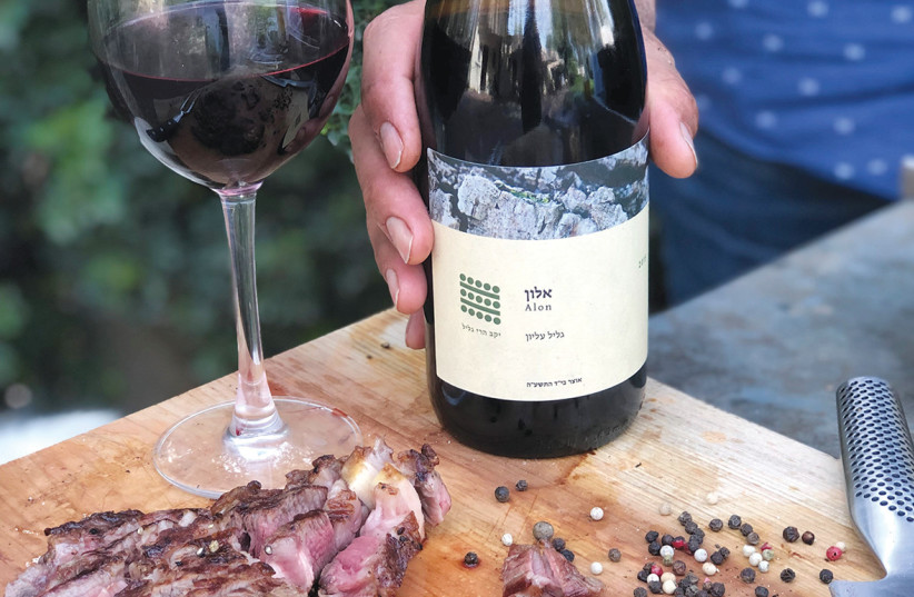 WITH BARBECUED meat, you need a fruity, full-bodied red wine.