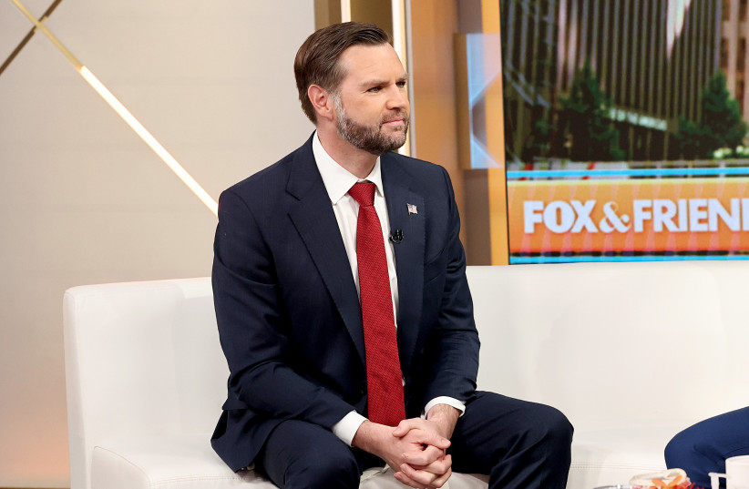 Vice President JD Vance Visits ''FOX & Friends'' NEW YORK, NEW YORK - JUNE 16: Vice President JD Vance visits ''FOX & Friends'' at Fox News Channel Studios on June 16, 2026 in New York City.