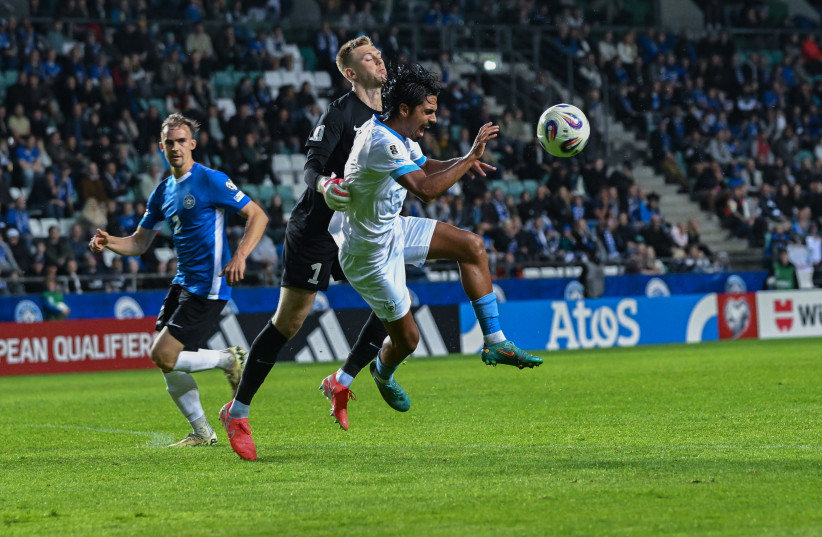 The FIFA World Cup 2026 qualification match between Estonia and Israel in Tallinn, Estonia, on June 6, 2025.