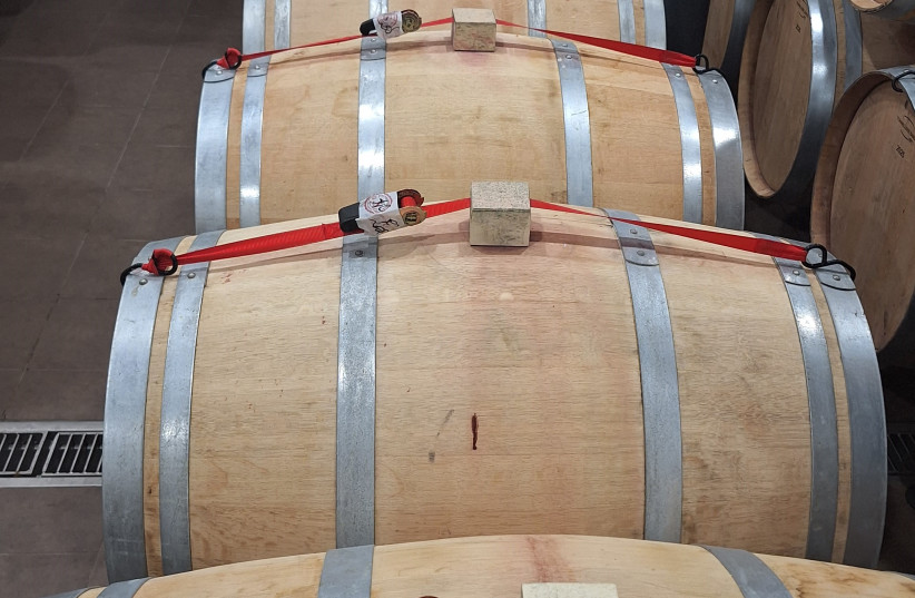 The new way of securing kosher barrels. Only mashgichim can access these.