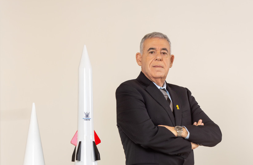 Portrait of Israel Aerospace Industries CEO Boaz Levy. March 26, 2025.