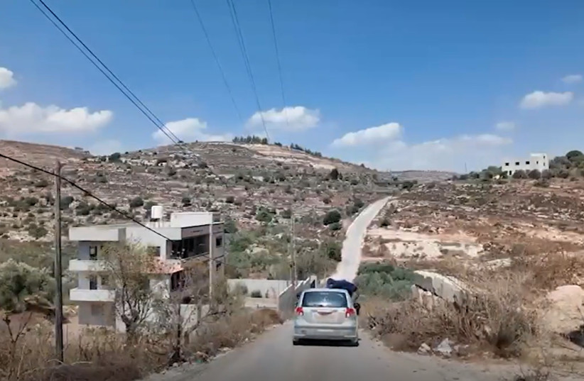 Settlers attack members of the NBC News team in the West Bank, August 29, 2026.
