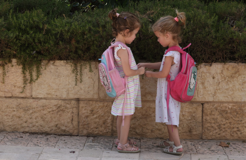Nearly three million Israeli students begin school on September 1, 2026, including some 180,000 first-graders.