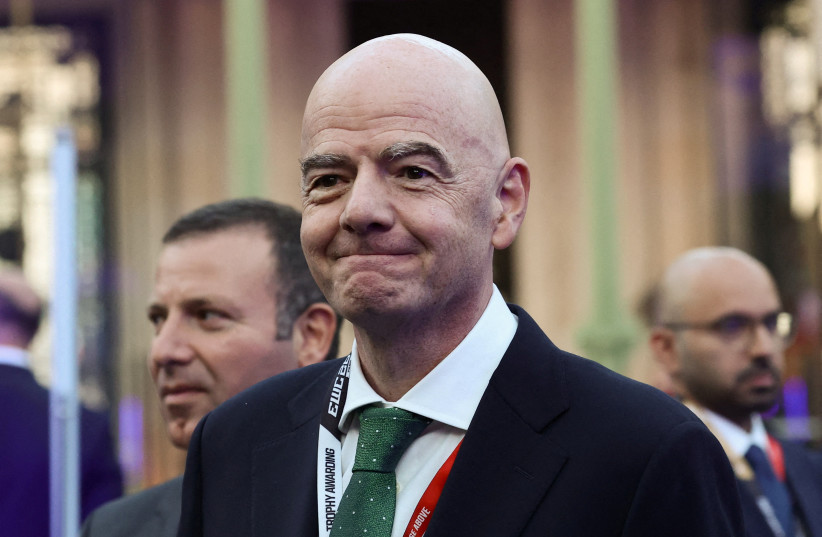 FILE PHOTO: President of FIFA Gianni Infantino attends the closing ceremony of the Esports World Cup at the Grand Palais in Paris, France, August 23, 2026.