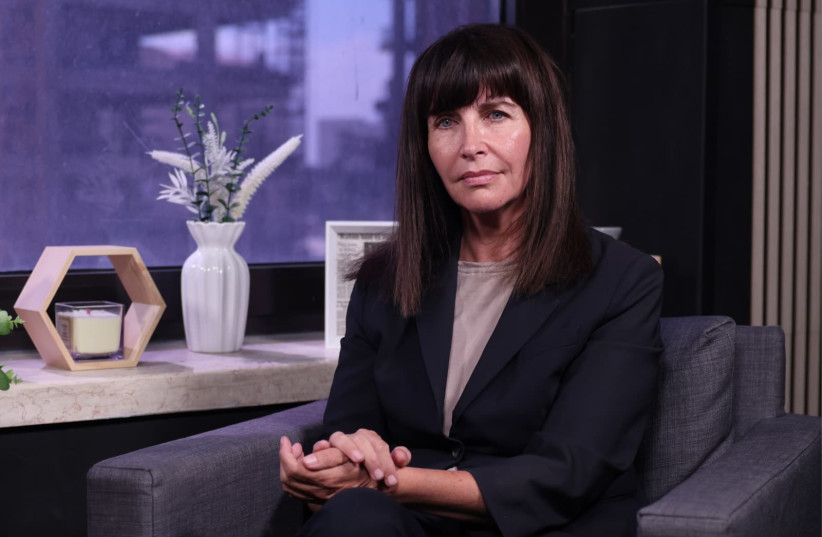 Einat Wilf sits for an interview with The Jerusalem Post