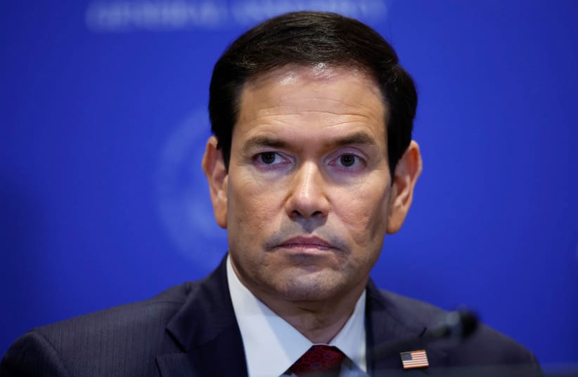 US Secretary of State Marco Rubio attends a multilateral meeting of the Gulf Cooperation Council during the 81st session of the United Nations General Assembly at UN Headquarters on September 22, 2026 in New York City.