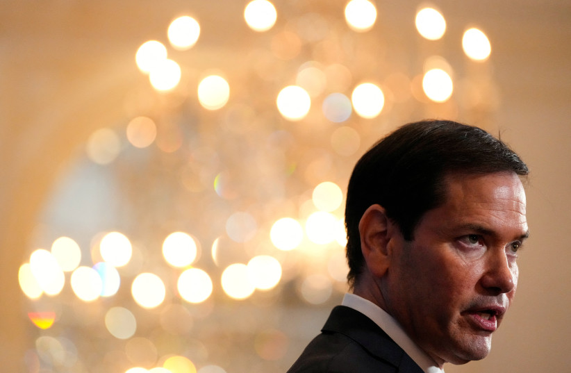 United States Secretary of State Marco Rubio speaks to the media after meeting with Russian Foreign Minister Sergey Lavrov, in New York, US, September 23, 2026.