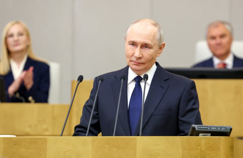Russian President Vladimir Putin addresses the newly elected parliament in Moscow Wednesday, 30th September 2026