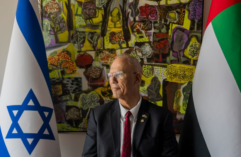 Israel’s ambassador to the United Arab Emirates Yossi Shelley.