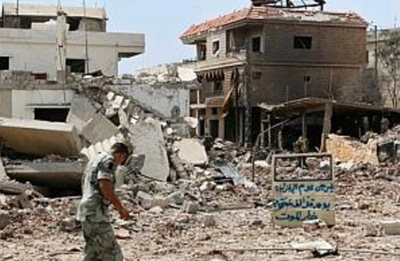 lebanon destruction 298. (photo credit: Associated Press)