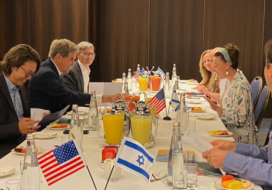 In Israel, Kerry says US to deepen climate collaboration with Jewish state