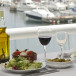 Food is seen on a table at a restaurant at the port of El Masnou, near Barcelona May 16, 2008. The Spanish government is leading a bid to persuade UNESCO to put the Mediterranean diet on the world heritage list.