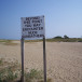  Sign outside a nudist beach in New Jersey; illustrative.