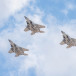  The Israeli Air Force Independence Day flyover.
